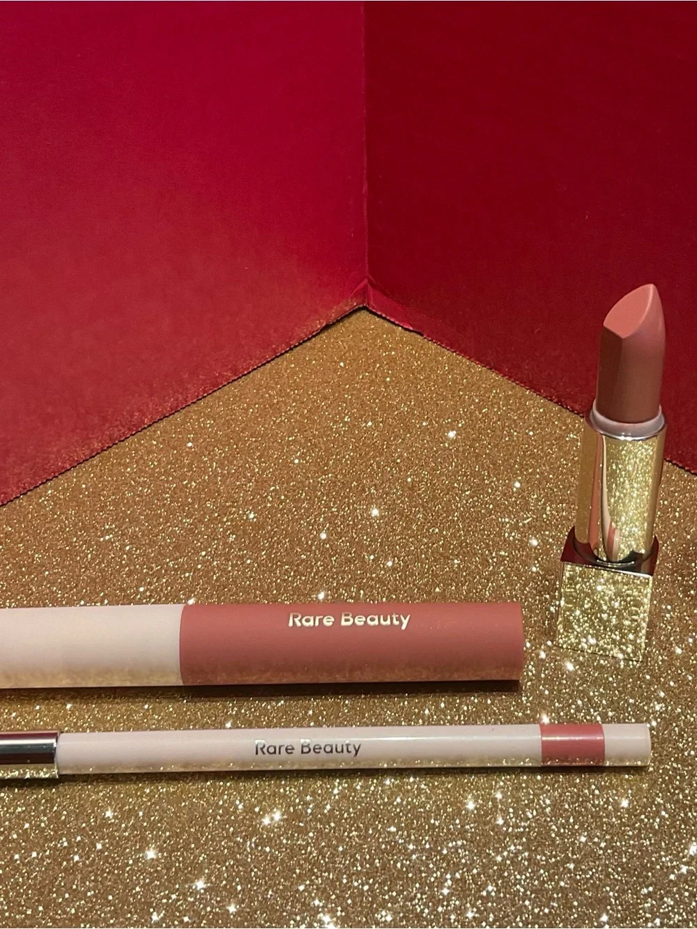 💋 RARE BEAUTY Kind Words Matte Lipstick - HUMBLE & Liner & Gloss